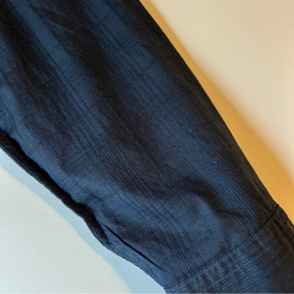 Banana Republic‎ Shirt Mens XL Blue Check Slim Untucked Fit Lightweight Cotton